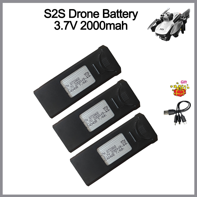 S2S Drone Battery 3.7V 2000mAh - Eachine Drone E58 review and price